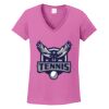Ladies Heavy Cotton™ 100% Cotton V-Neck T-Shirt Thumbnail