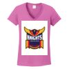 Ladies Heavy Cotton™ 100% Cotton V-Neck T-Shirt Thumbnail