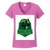 Ladies Heavy Cotton™ 100% Cotton V-Neck T-Shirt Thumbnail