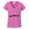 Ladies Heavy Cotton™ 100% Cotton V-Neck T-Shirt Thumbnail