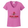 Ladies Heavy Cotton™ 100% Cotton V-Neck T-Shirt Thumbnail