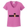 Ladies Heavy Cotton™ 100% Cotton V-Neck T-Shirt Thumbnail