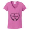 Ladies Heavy Cotton™ 100% Cotton V-Neck T-Shirt Thumbnail