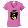 Ladies Heavy Cotton™ 100% Cotton V-Neck T-Shirt Thumbnail