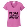 Ladies Heavy Cotton™ 100% Cotton V-Neck T-Shirt Thumbnail